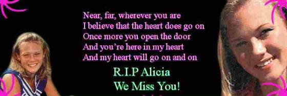 We Miss You Alicia